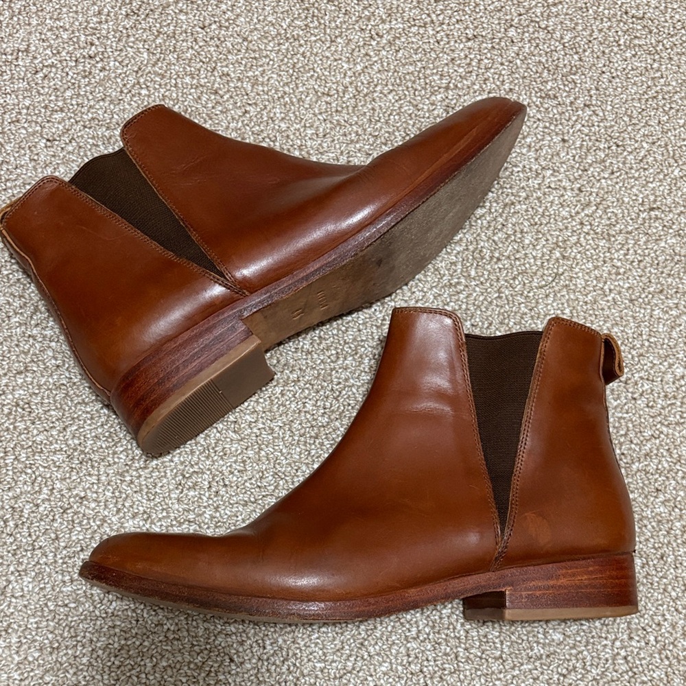 Nisolo Brown Leather Ankle Boots